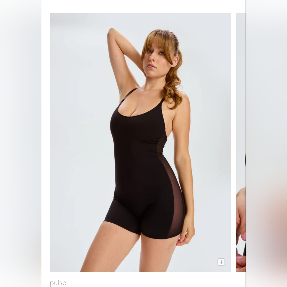Blush Lingerie Black Romper